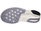 Men's New Balance Rebel v5. Yellow upper. White midsole. Bottom view.