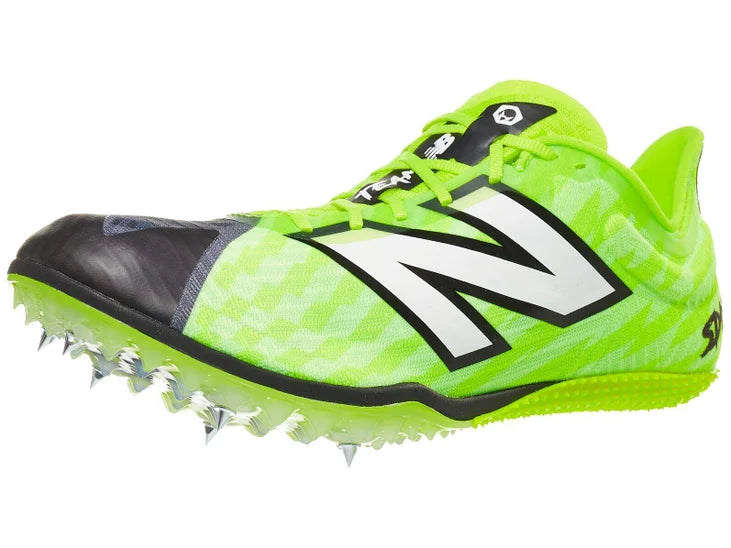 Men's New Balance FuelCell SD 100 v5. Yellow upper. Lateral view.