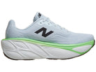 Men's New Balance Fresh Foam X More v5 in Ice Blue/Electric Jade — medial view