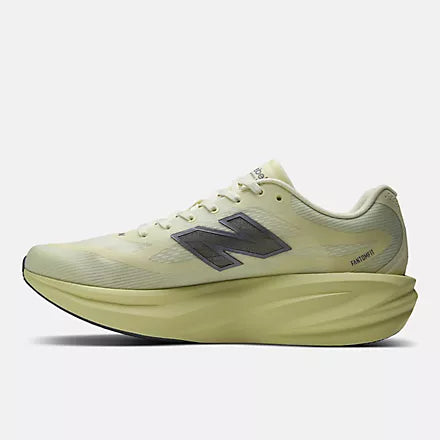 Men's New Balance SuperComp Rebel v1 in Pistachio Butter — medial view