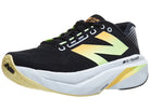 Men's New Balance FuelCell SuperComp Trainer v3. Black/Phantom/Bleached Lime Glo. Lateral view.