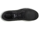 Men's New Balance Vongo V5. Black upper. White midsole. Top view.