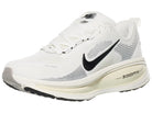 Men's Nike Vomero 18. White upper. Off White midsole. Lateral view.
