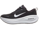 Men's Nike Vomero Plus. Black upper. White midsole. Lateral view.