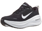 Men's Nike Vomero Plus. Black upper. White midsole. Lateral view.