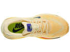 Men's Nike Vomero Premium. Orange upper. Cream, orange, rainbow midsole. Top view.
