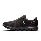 Men's On Cloud 6 in Black/Black, medial view