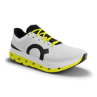 Men's On Cloudflow 5 in White/Lime
