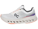 Men's On Running Cloudsurfer Next. White upper. White midsole. Lateral view.