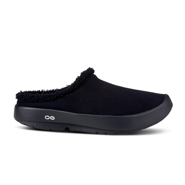 Oofos | OOcoozie Mule | Men's | Black