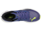Men's Puma Deviate Nitro 3. Blue upper. White midsole. Top view.