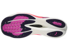 Men's Puma Deviate Nitro 4. Hyrox. Pink upper. Pink/White midsole. Bottom view.