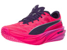 Men's Puma Deviate Nitro Elite 4 Hyrox. Pink upper. Pink midsole. Lateral view.