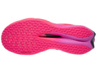 Men's Puma Deviate Nitro Elite 4 Hyrox. Pink upper. Pink midsole. Bottom view.