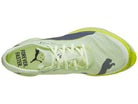 Men's Puma Fast-R Nitro Elite 3. Green upper. Yellow/Green midsole. Top view.