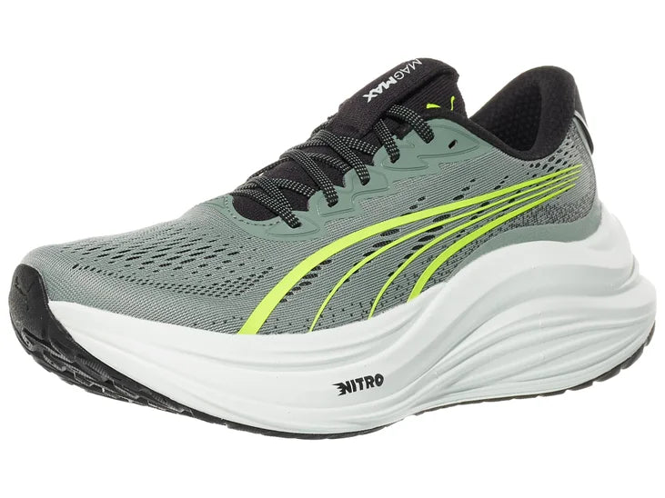 Men's PUMA MagMax Nitro | Green Moon/Yellow Alert – Confluence
