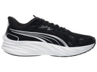 Men's Puma Velocity Nitro 4. Black upper. White midsole. Medial view.