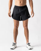 Men's rabbit Fuel n' Fly 5" Shorts. Black.