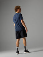 Men's rabbit Ice Perf Tee. Navy.
