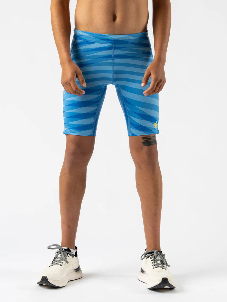 Men's rabbit Speedster. Blue Stripped.