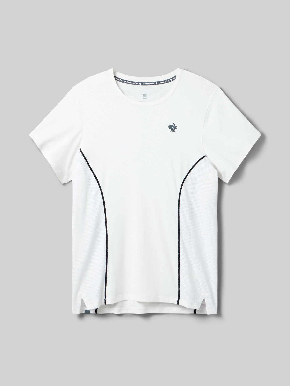 Men's rabbit Tempo Tank. White.