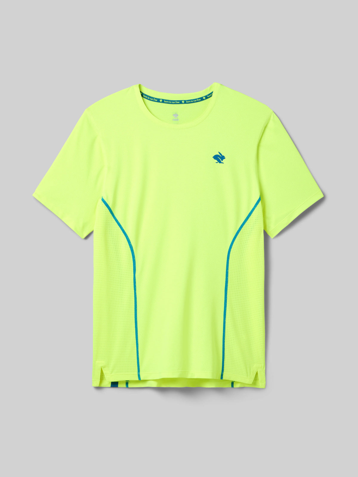 Men's rabbit Tempo Tank. Yellow.