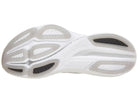 Men's Saucony Endorphin Azura. White upper. White midsole. Bottom view.