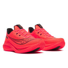 Men's Saucony Endorphin Pro 5. Vizired/Black. Lateral view.