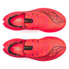 Men's Saucony Endorphin Pro 5. Vizired/Black. Top view.
