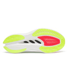 Men's Saucony Endorphin Pro 5. White/Multi. Outsole view.