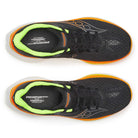 Men's Saucony Endorphin Speed 5. Black/VO2. Top view.