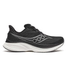 Men's Saucony Endorphin Speed 5. Black/White. Lateral view.