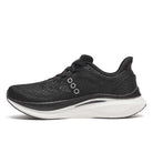 Men's Saucony Endorphin Speed 5. Black/White. Medial view.