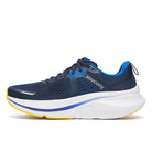 Men's Saucony Guide 18. Navy/Skydiver. Medial view.