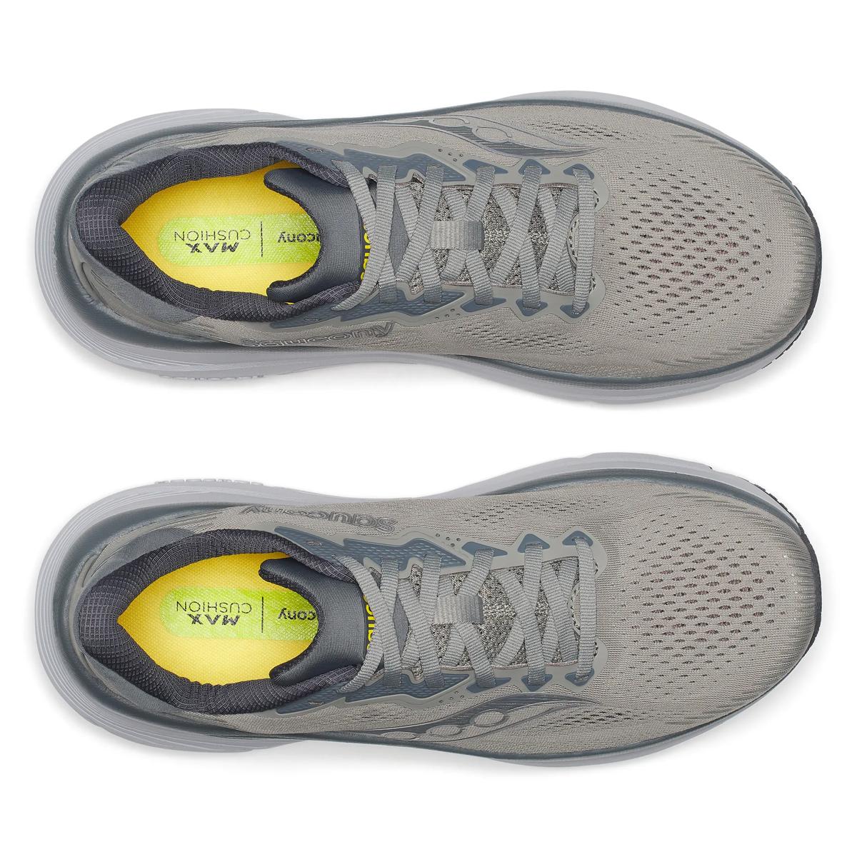 Men's Saucony Guide 19. Debonair/Ebony. Top view.