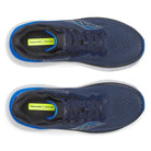 Men's Saucony Guide 19. Navy/Royal. Top view.