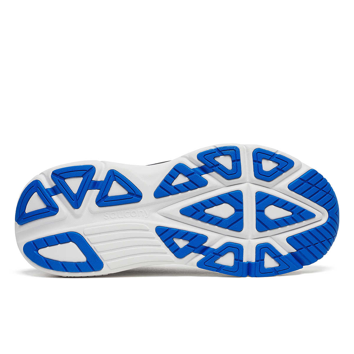 Men's Saucony Guide 19. Navy/Royal. Outsole view.