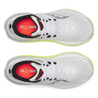 Men's Saucony Hurricane 24 White/Black top view