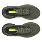 Men's Saucony Ride 19. Fatigue/Black. Top view.