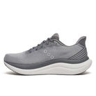 Men's Saucony Triumph 23. Flint/Carbon. Medial view.