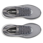 Men's Saucony Triumph 23. Flint/Carbon. Top view.