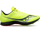 Saucony Velocity MP Unisex Citron/Black lateral view