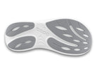 Men's Topo Atmos 2. Grey upper. White midsole. Bottom view.