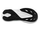 Men's Topo Athletic Aura in Grey/Charcoal, outsole view.