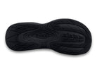 Men's Topo Fli-Lyte 6. Dark Grey upper. Black midsole. Bottom view.