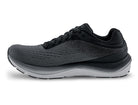 Men's Topo Magnifly 5. Grey upper. White midsole. Medial view.