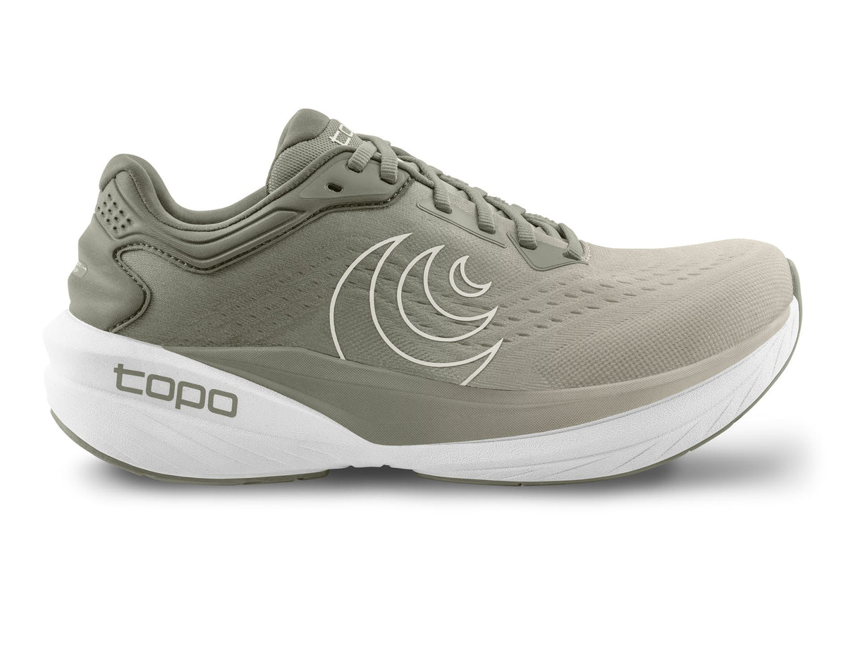 Men's Topo Phantom 4 Khaki/White running shoe
