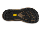 Men's Topo Pursuit 3. Brown upper. Bown midsole. Bottom view.