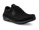 Men's Topo Terraventure  WP. Black upper. Dark Grey midsole. Lateral view.