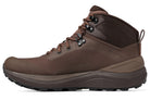 Men's Topo Trailventure 3 GTX. Brown upper. Black midsole. Medial view.